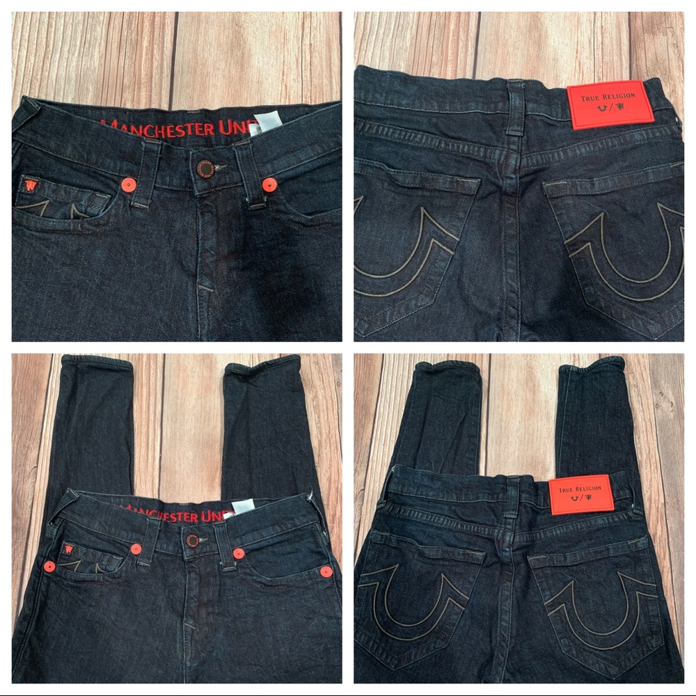 True Religion X Manchester United Rocco SE jeans size 29
Inseam:25 in EPC